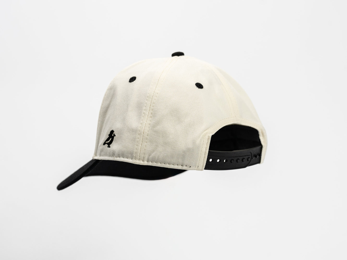 "Chirpy" Script Cream/Black
