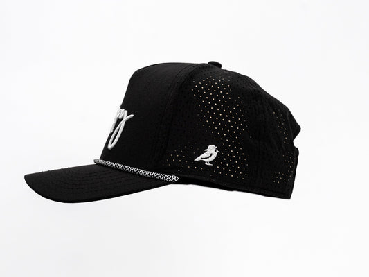 "Chirpy" Script Sports Performance Black