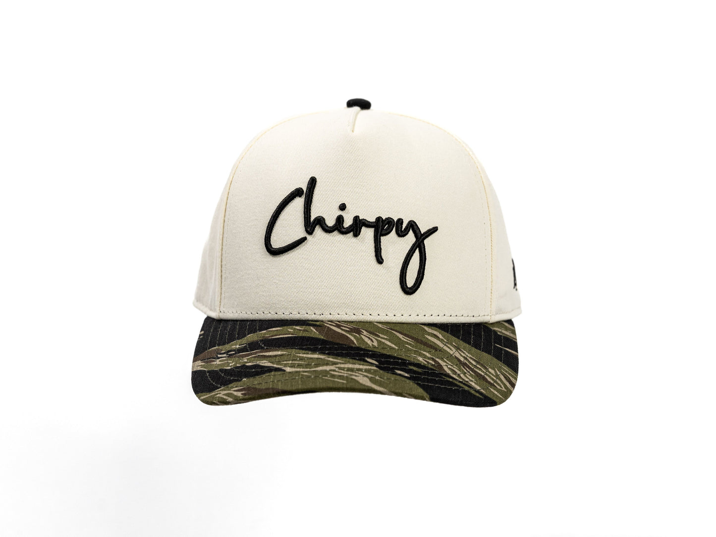 "Chirpy" Script Cream/Camo