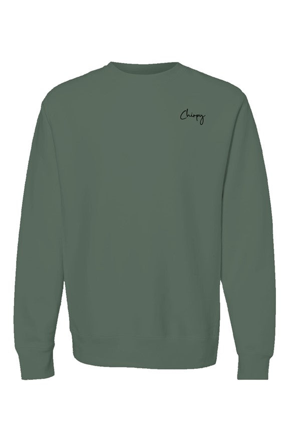 "Chirpy" Heavyweight Crewneck
